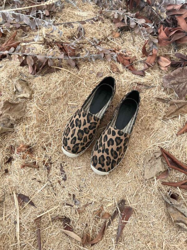 Saint Laurent Women's Ysl Embroidered Espadrilles Brown For Women YSL