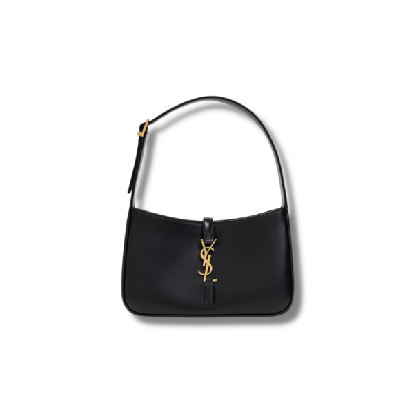 [REP 1:1] Saint Laurent YSL Small 'Le 5 À 7 Hobo Bag In Smooth Leather Black For Women - 6572282R20W1000