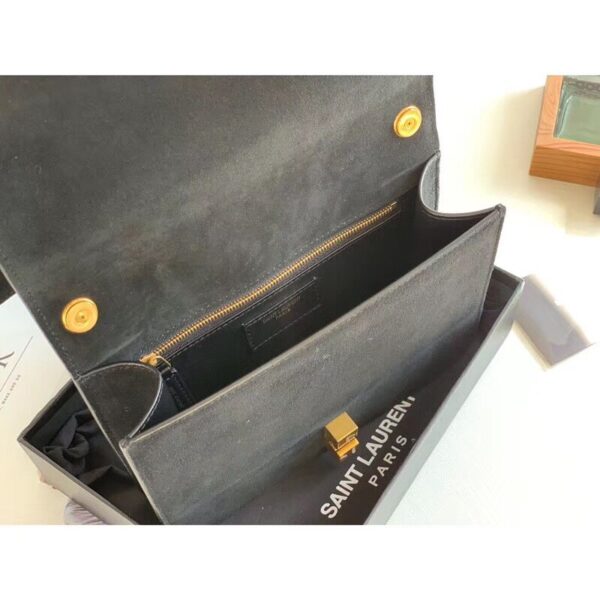 [REP 1:1] Saint Laurent Le Carre Satchel Black For Women 9in/23cm YSL
