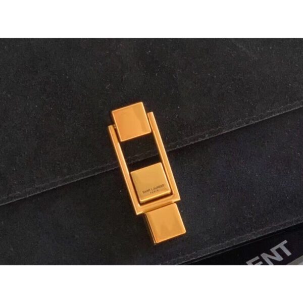 [REP 1:1] Saint Laurent Le Carre Satchel Black For Women 9in/23cm YSL