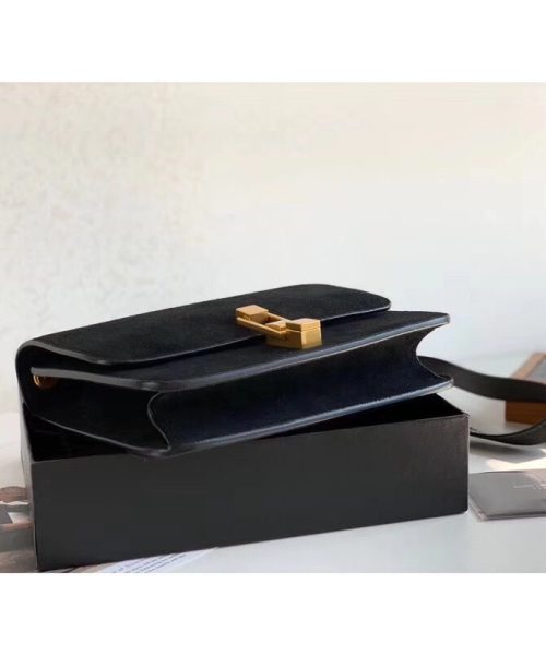 [REP 1:1] Saint Laurent Le Carre Satchel Black For Women 9in/23cm YSL