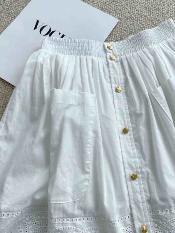Shirt And Skrit White For Women