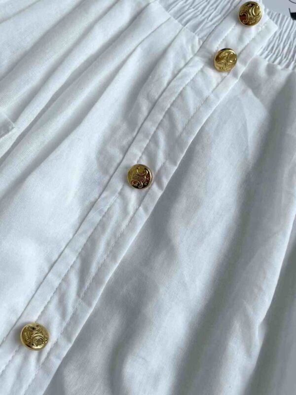 Shirt And Skrit White For Women