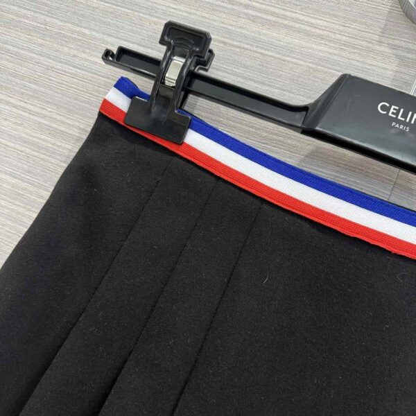 Short Pleated Skirt Black For Women
