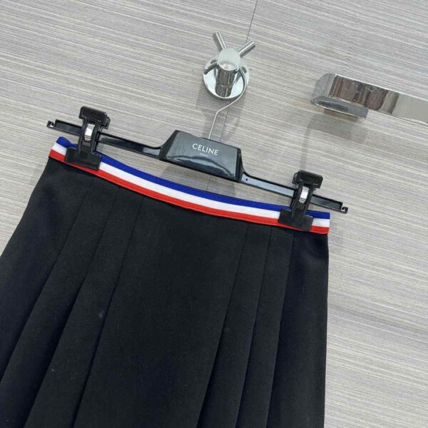 Short Pleated Skirt Black For Women