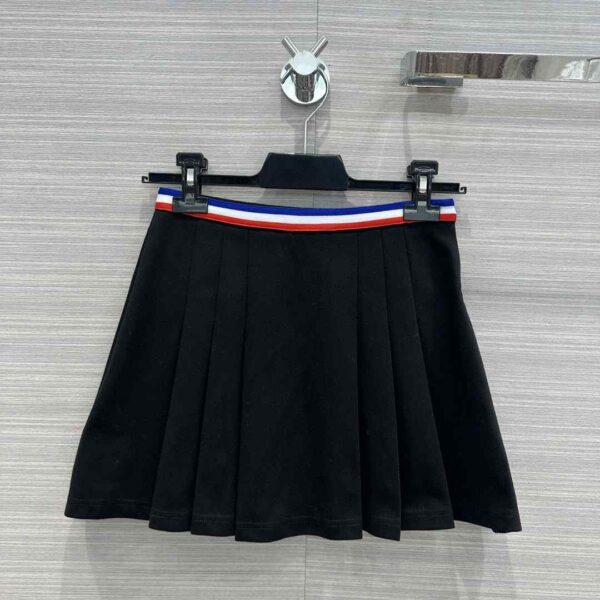 Short Pleated Skirt Black For Women