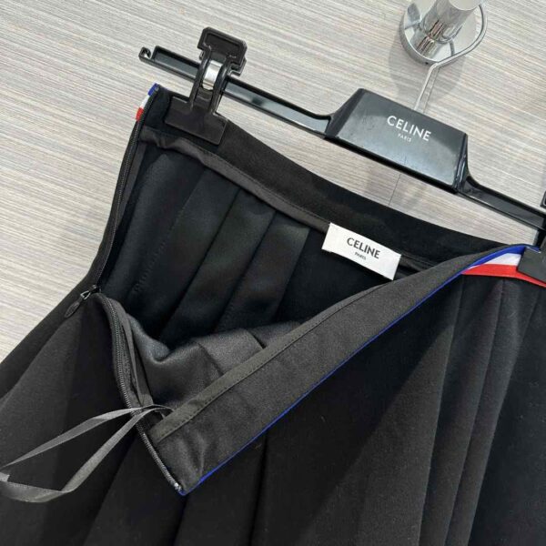 Short Pleated Skirt Black For Women