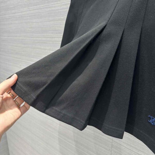 Short Pleated Skirt Black For Women