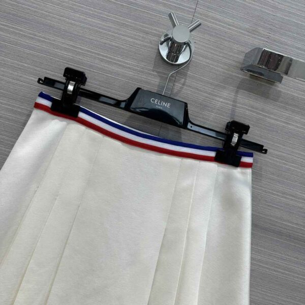 Short Pleated Skirt White For Women 2Z337233U.01UO