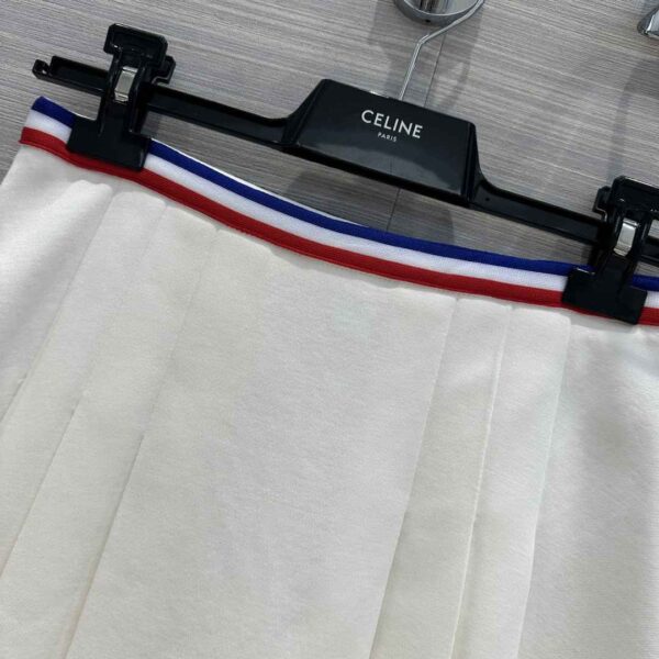 Short Pleated Skirt White For Women 2Z337233U.01UO