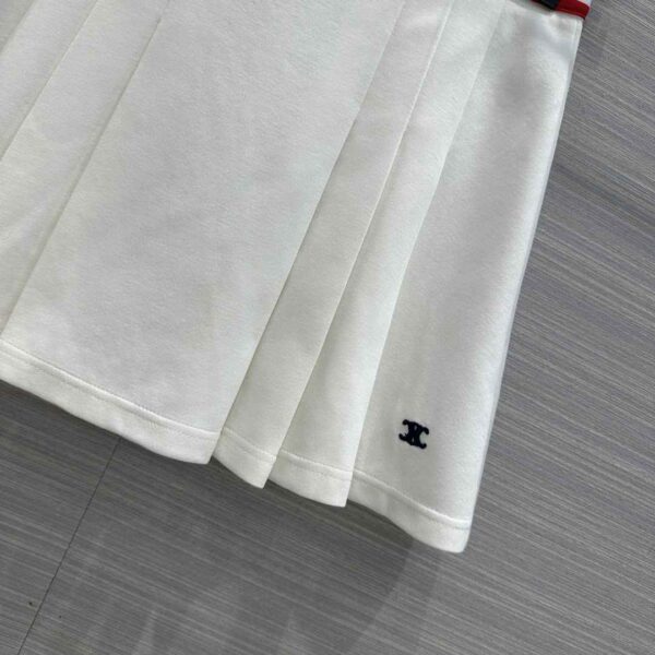 Short Pleated Skirt White For Women 2Z337233U.01UO