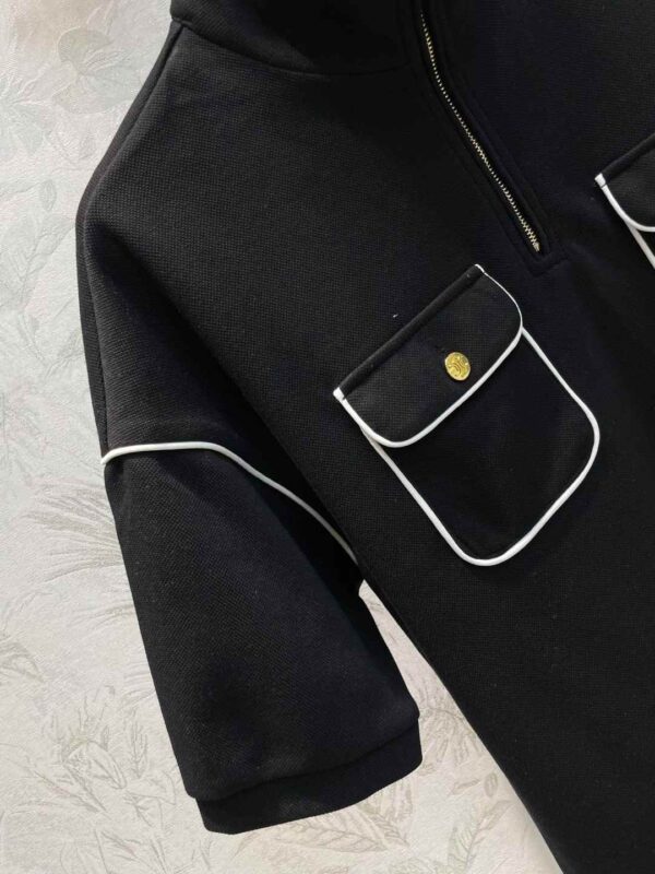 Shorts And Jersey Polo Black For Women