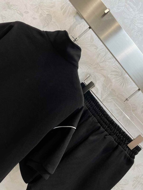 Shorts And Jersey Polo Black For Women