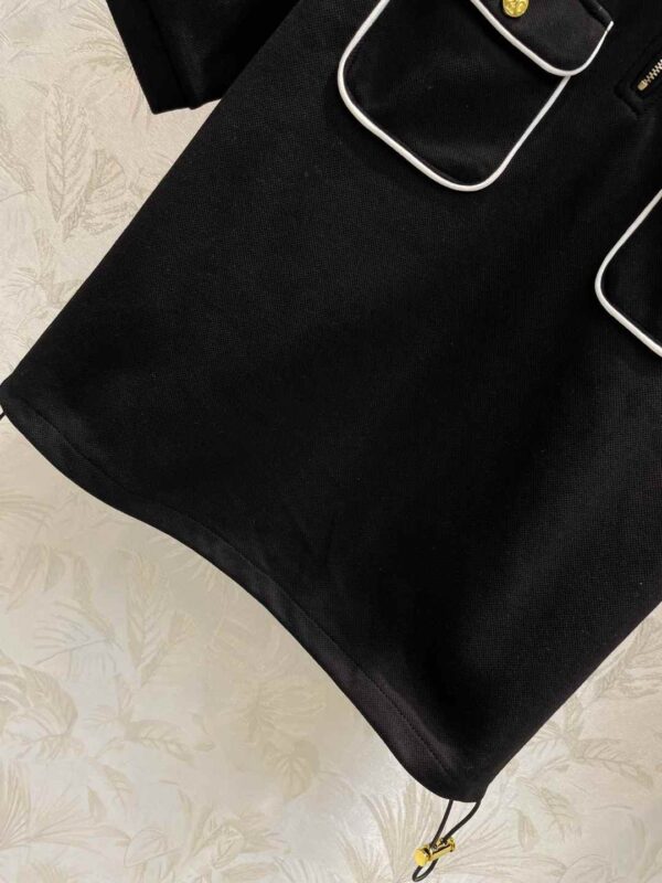 Shorts And Jersey Polo Black For Women