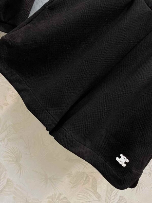 Shorts And Jersey Polo Black For Women