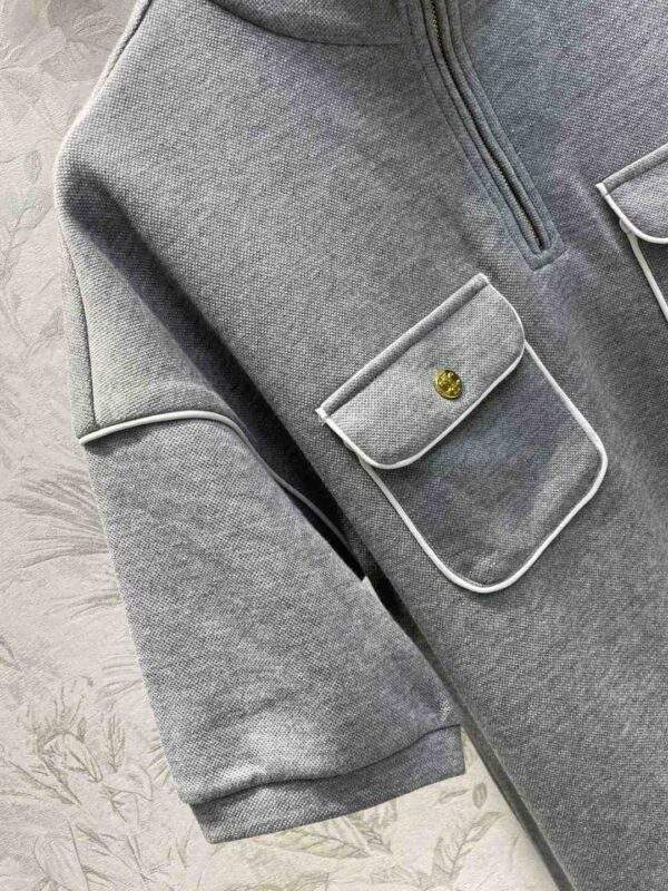 Shorts And Jersey Polo Grey For Women