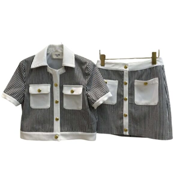 Shorts And Jersey Polo White For Women