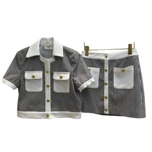 Shorts And Jersey Polo White For Women