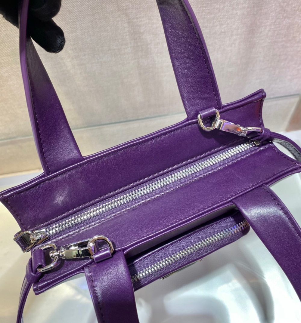 Shoulder Bag In Purple For Women 8.6in/ 22cm