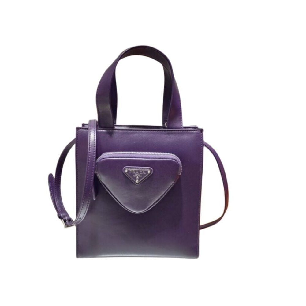 Shoulder Bag In Purple For Women 8.6in/ 22cm