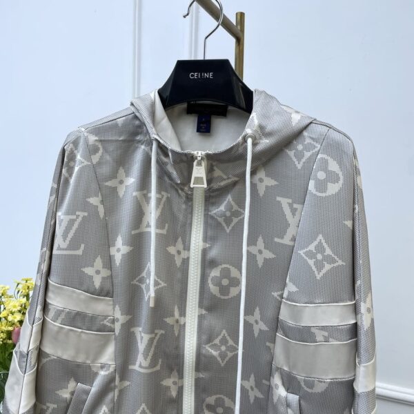 Simple Style Jacket And Shorts Grey For Women