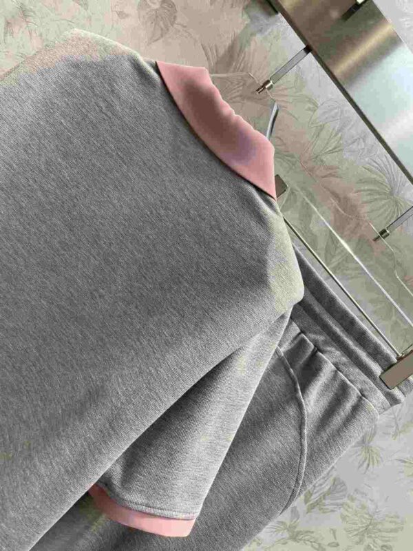 Skirt And Jersey Polo Grey For Women