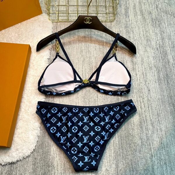 Sky Monogram Bikini Dark Blue For Women 1AAF6Q 1AAF6Y