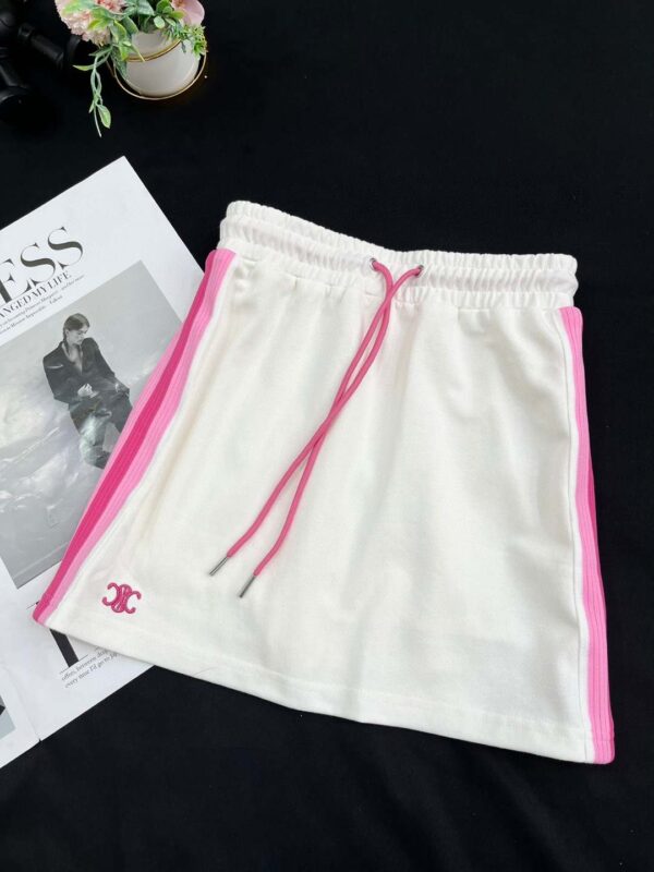 Sleeveless Shirt And Shorts White For Women