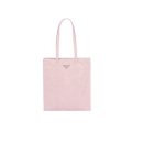 Small Antiqued Nappa Tote Bag In Pink/Black For Women 12.9 in/ 33cm 1BG459_UVL_F0E18_V_OOO
