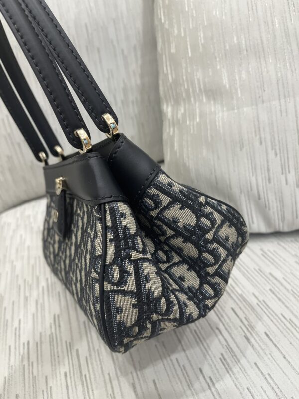 1:1 Replica Small Dior Key Bag Black For Women 8.5in/22cm M1844OTZQ_M928