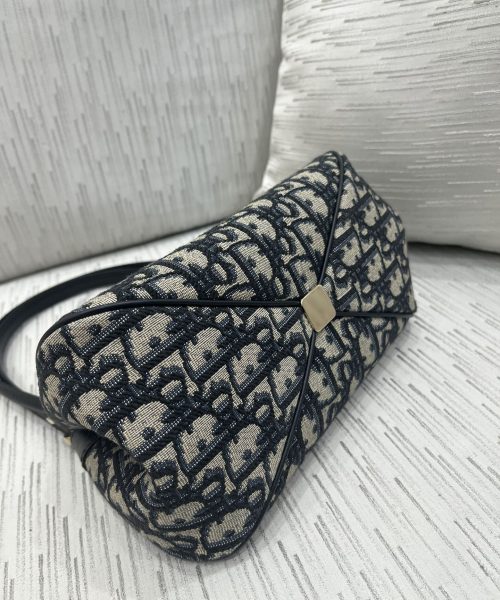 1:1 Replica Small Dior Key Bag Black For Women 8.5in/22cm M1844OTZQ_M928