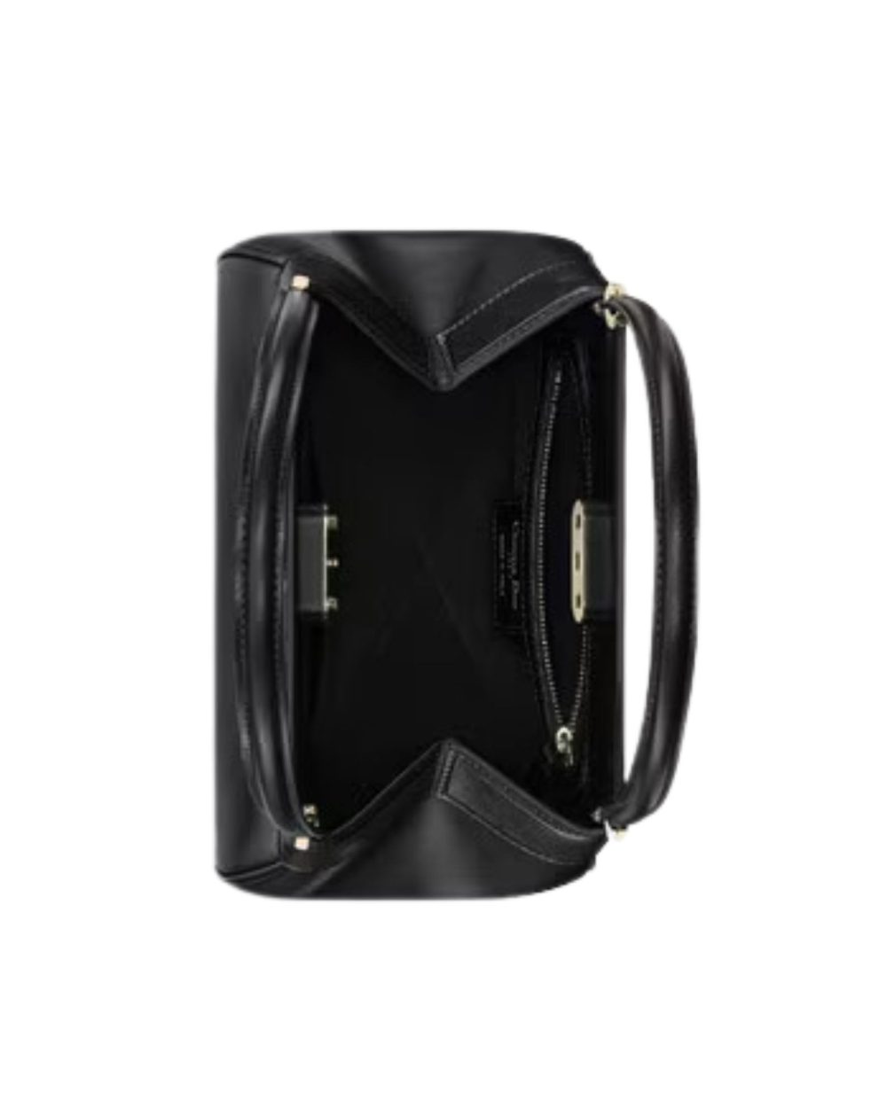 1:1 Replica Small Dior Key Bag White/Black For Women 8.5in/22cm M1844OBEQ_M49U