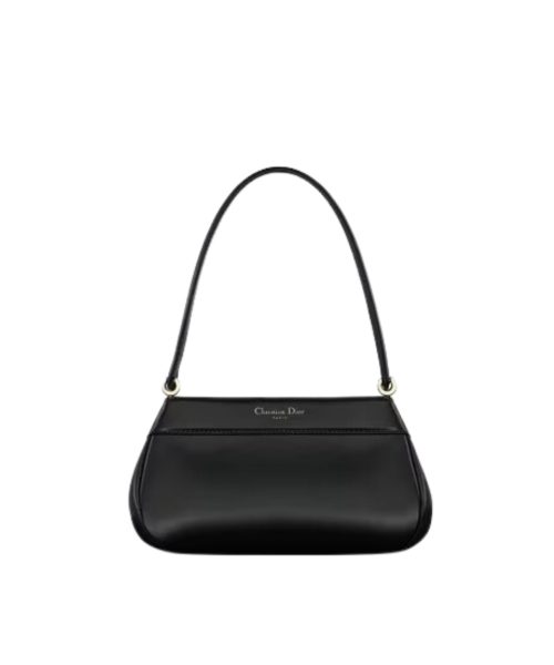 1:1 Replica Small Dior Key Bag White/Black For Women 8.5in/22cm M1844OBEQ_M49U