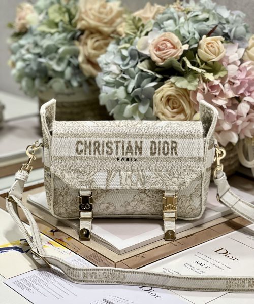1:1 Replica Small Diorcamp Bag Beige For Women 9in/ 23cm