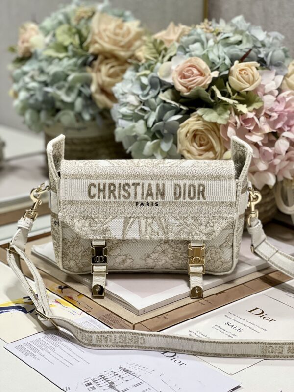 1:1 Replica Small Diorcamp Bag Beige For Women 9in/ 23cm