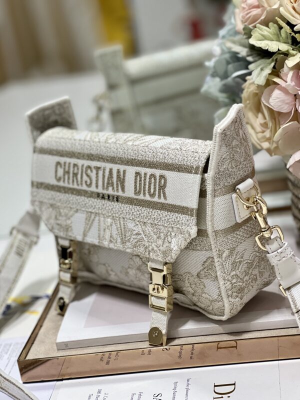 1:1 Replica Small Diorcamp Bag Beige For Women 9in/ 23cm