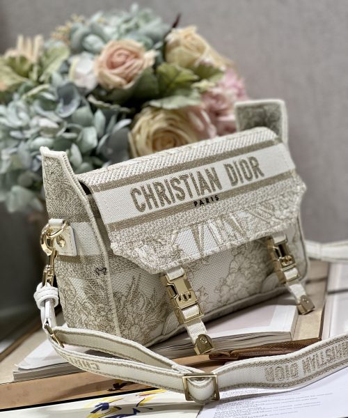 1:1 Replica Small Diorcamp Bag Beige For Women 9in/ 23cm