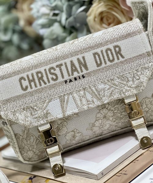 1:1 Replica Small Diorcamp Bag Beige For Women 9in/ 23cm