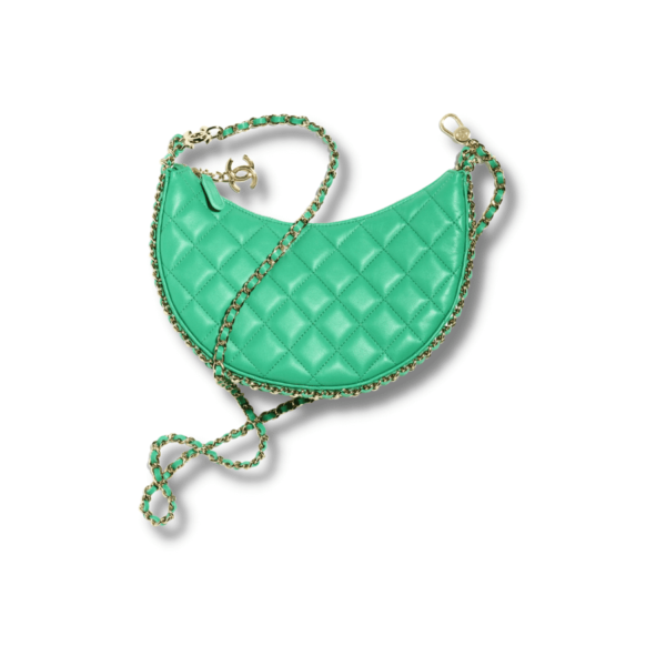 [REP 1:1] Small Hobo Bag Green For Women- AS3917 B10551 NM376