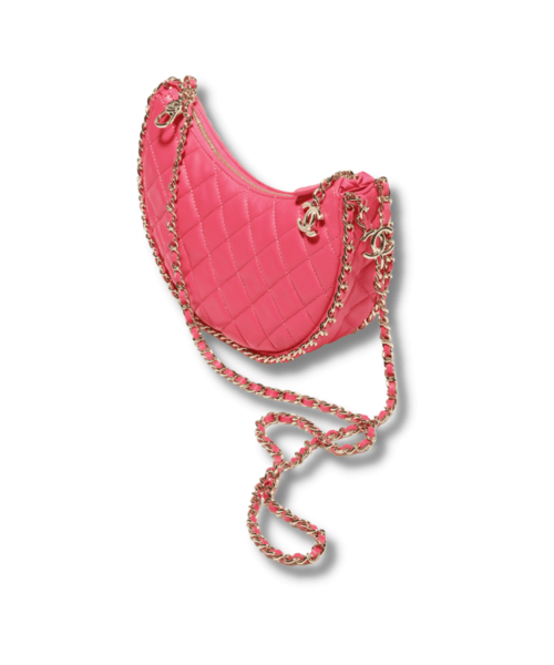 [REP 1:1] Small Hobo Bag Pink For Women- AS3917 B10551 NM373