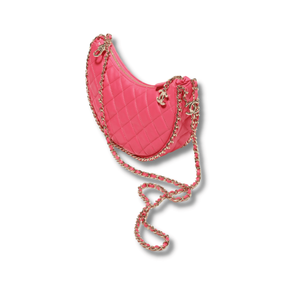 [REP 1:1] Small Hobo Bag Pink For Women- AS3917 B10551 NM373