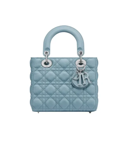 1:1 Replica Small Lady Dior Bag Horizon Blue For Women M0531PWGE_M09Z- 20 Cm/ 8 Inches