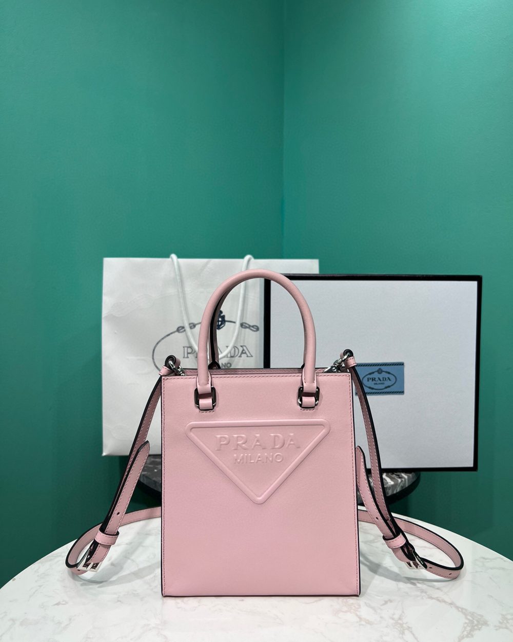 Small Tote In Pink For Women 7.5in/ 19cm