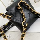 [REP 1:1] Small Vintage Duma Backpack Black For Women 6.7in / 17cm