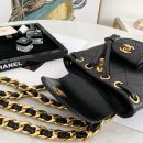 [REP 1:1] Small Vintage Duma Backpack Black For Women 6.7in / 17cm