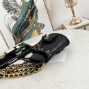 [REP 1:1] Small Vintage Duma Backpack Black For Women 6.7in / 17cm