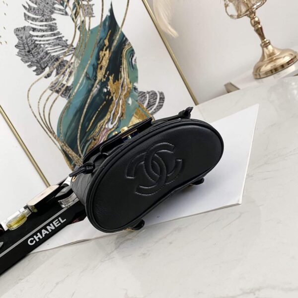 [REP 1:1] Small Vintage Duma Backpack Black For Women 6.7in / 17cm