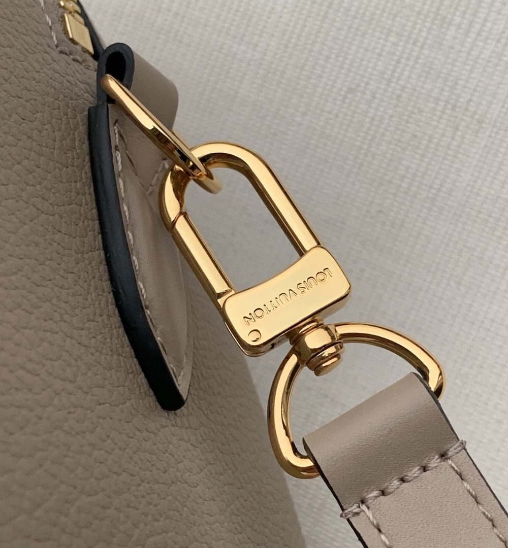 1:1 Replica Louis Vuitton LV Speedy Bandoulière 25 Monogram Empreinte Leather Gray Luxury Bag For Women‎ M59273 - 9.8in/ 25cm