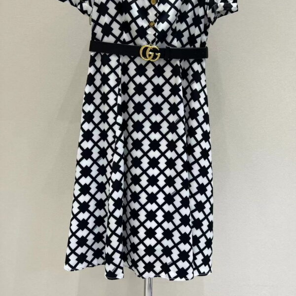 Square Dress Black For Women