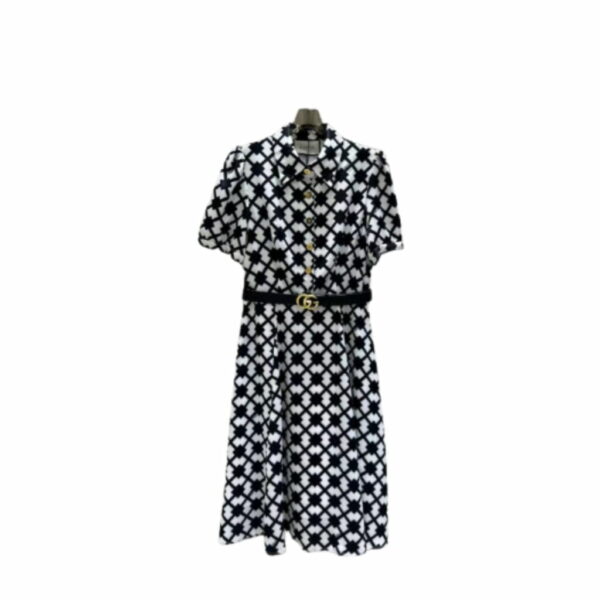 Square Dress Black For Women